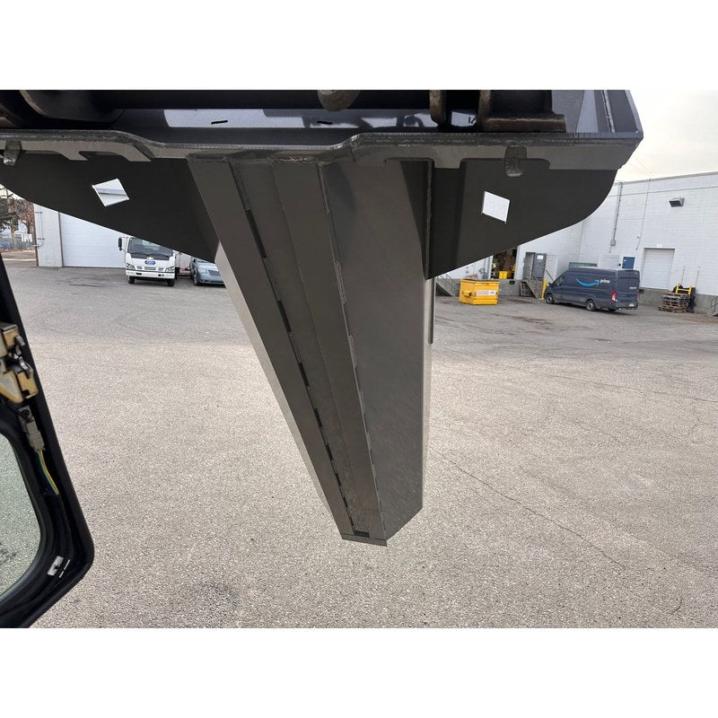 Berlon Industries BGS gravel spoon on a Bobcat skid steer