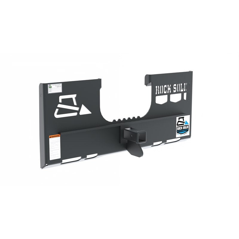 Rock Solid Attachments FS3TMV skid steer trailer mover with the 2 inch receiver