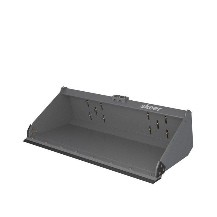 Skeer Adjustable Bucket for Skid Steers, 72 to 84 Inch