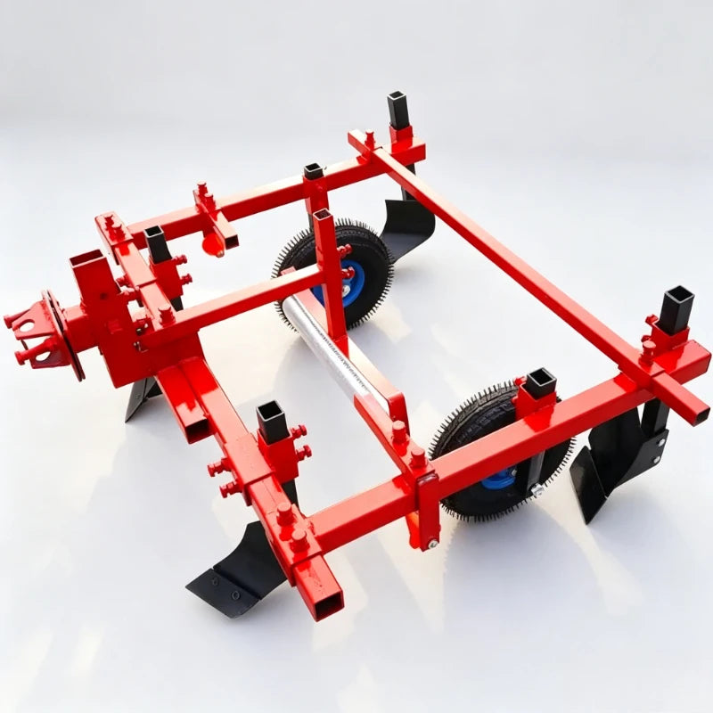 Farm Mulch Film Laying Machine 60/80/120/150cm Adjustable Width Mulcher Attachment for Mini Rotary Tiller
