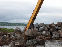 Amulet StickGrip on a long reach excavator