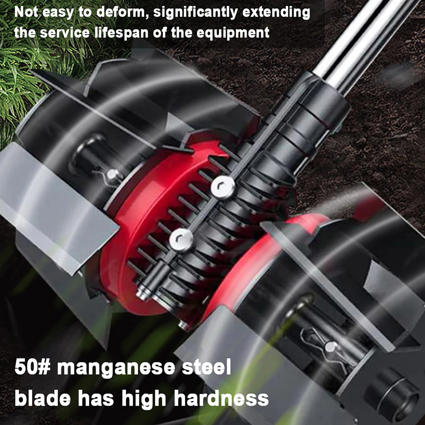 230/250/260mm Multifunctional Lawn Mower Accessories High Efficiency Grass Trimmer Blades Wheel for Gardening and Farming