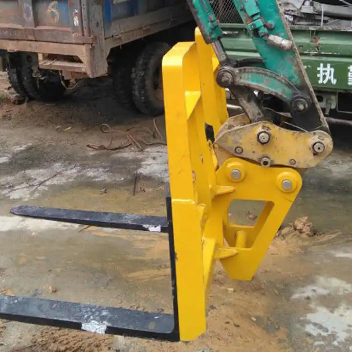 New 1-40Ton Excavator Mounted Pallet Forks for Construction Farm Industries High Quality Construction Machinery Attachments