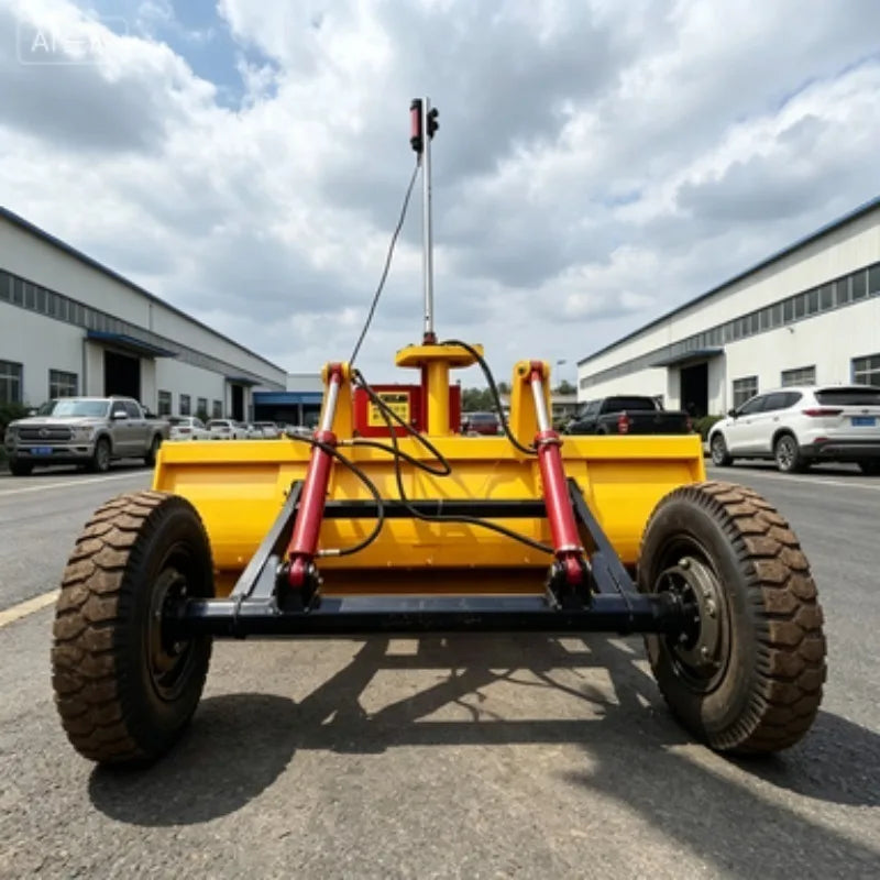 Automatic Hydraulic Laser Grader with Land Leveling Bucket Scraper, GPS‑Ready Farm Tractor Attachment – for Rough Dry Land
