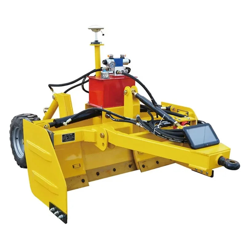 Automatic Hydraulic Laser Grader with Land Leveling Bucket Scraper, GPS‑Ready Farm Tractor Attachment – for Rough Dry Land