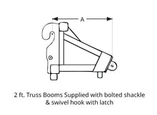 Star Industries 2 foot Quick-Tach truss boom