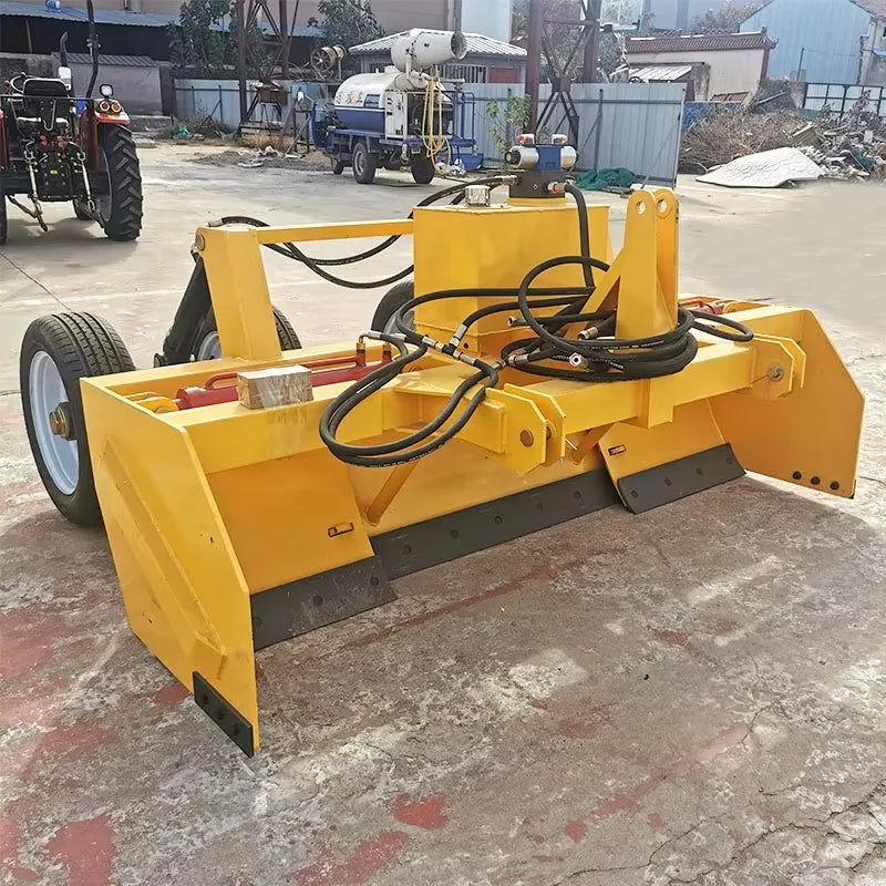 Automatic Hydraulic Laser Grader with Land Leveling Bucket Scraper, GPS‑Ready Farm Tractor Attachment – for Rough Dry Land