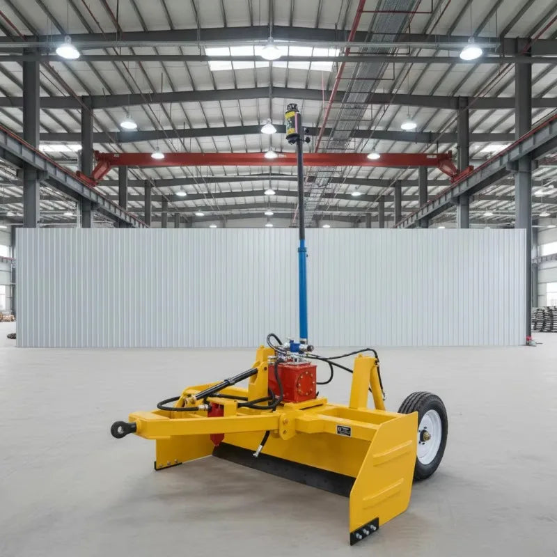 Automatic Hydraulic Laser Grader with Land Leveling Bucket Scraper, GPS‑Ready Farm Tractor Attachment – for Rough Dry Land