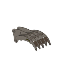 Amulet R4 / R5 Excavator Rake — product view 2
