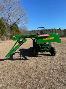 Limb Beaver Baby Beaver BB 4TR rear view on a tractor