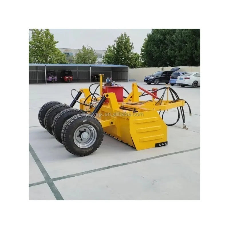 Automatic Hydraulic Laser Grader with Land Leveling Bucket Scraper, GPS‑Ready Farm Tractor Attachment – for Rough Dry Land