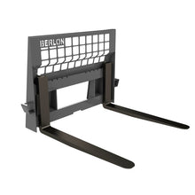 Berlon Industries BHDPFF Class III heavy duty pallet forks, front three quarter view