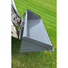 Berlon Industries BEL bucket cutting edge and side, close up