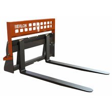 Berlon Industries FS2BPFF modular pallet forks with the bolt-on brickguard