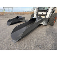 Berlon Industries 60 and 84 inch gravel spoons side by side