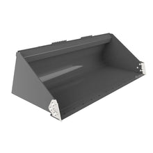 Berlon Industries BELHD heavy duty extended lip bucket, front three quarter view