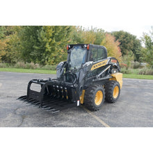 Berlon Industries LDGR grapple on a New Holland skid steer