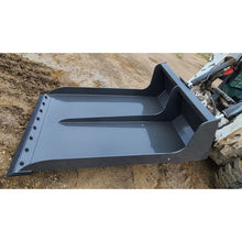 Berlon Industries MLB bucket with the bolt-on cutting edge