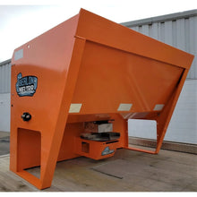 Berlon Industries Meltrr salt spreader, side view