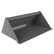 Berlon Industries MIB mini low profile bucket, front three quarter view