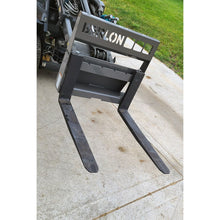 Berlon Industries mini pallet fork brickguard and tines