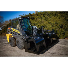 Berlon Industries skeleton rock grapple on a skid steer