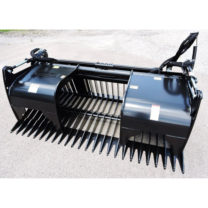 Berlon Industries SKLGR skeleton rock grapple, front three quarter view