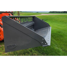 Berlon Industries HCSB snow bucket, side view