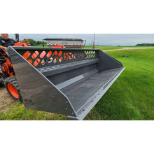 Berlon Industries snow bucket viewing slots in the back wall