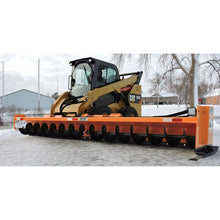 Berlon Industries Snowgrr snow auger on a CAT compact track loader