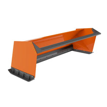 Berlon Industries SWBLD skid steer snow pusher, front three quarter view