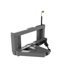 Berlon Industries TPUL skid steer tree puller, front three quarter view