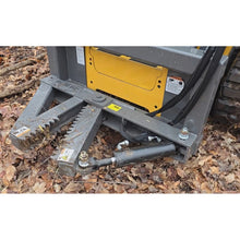 Berlon Industries tree puller jaws and cylinder, close up