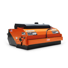 Broce BBA60P pickup broom with the 40 gallon water system, front left view