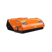 Broce Manufacturing BBA72P pickup skid steer broom, front left view