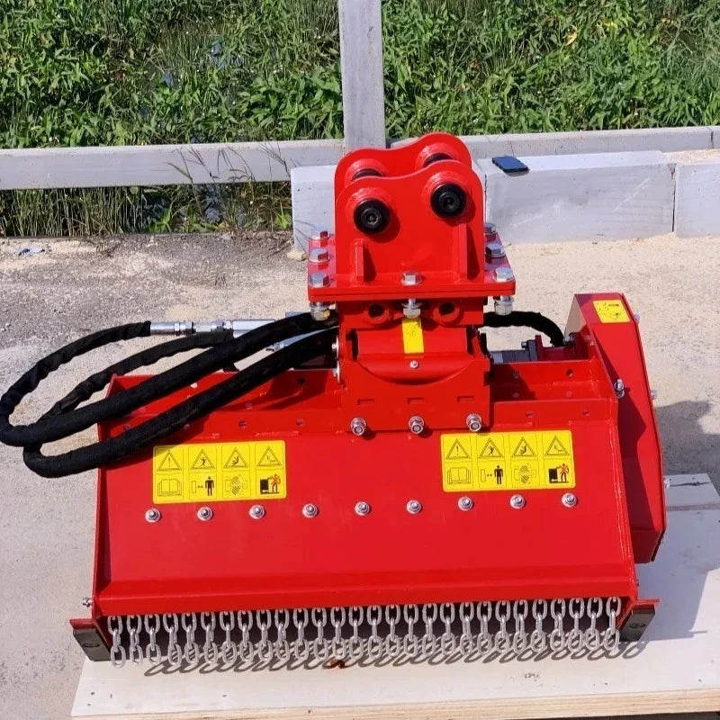 Farm Equipment Flail Attachment Mini Excavator Lawn Mower Excavator Lawn Mower 2-Stroke 4-Stroke Lawn Flail Hammer Mower Mulcher