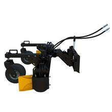 EIP Manufacturing skid steer power rake, right side view