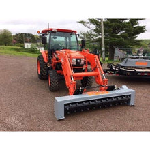 Forax Equipment fixed quick attach mount with a 72 inch head on a utility tractor loader