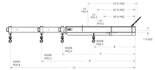 Star Industries Fork Mounted Jib Boom