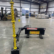 Baby Beaver BB 4SS trimming limbs from a skid steer