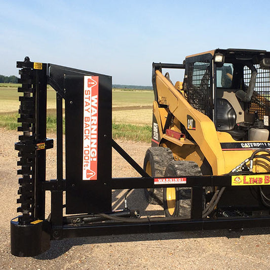 Limb Beaver LB 4SS on a skid steer