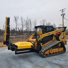 Limb Beaver LB 6SS trimming limbs from a compact track loader