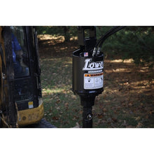 Lowe Manufacturing BP Series auger drive unit, close up