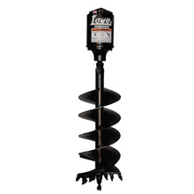 Lowe Manufacturing BP Series planetary auger drive with an auger bit