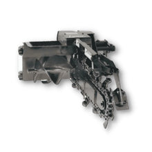 Lowe Manufacturing XR-14 skid steer trencher, side view
