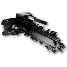 Lowe Manufacturing XR-Series skid steer trencher, side view