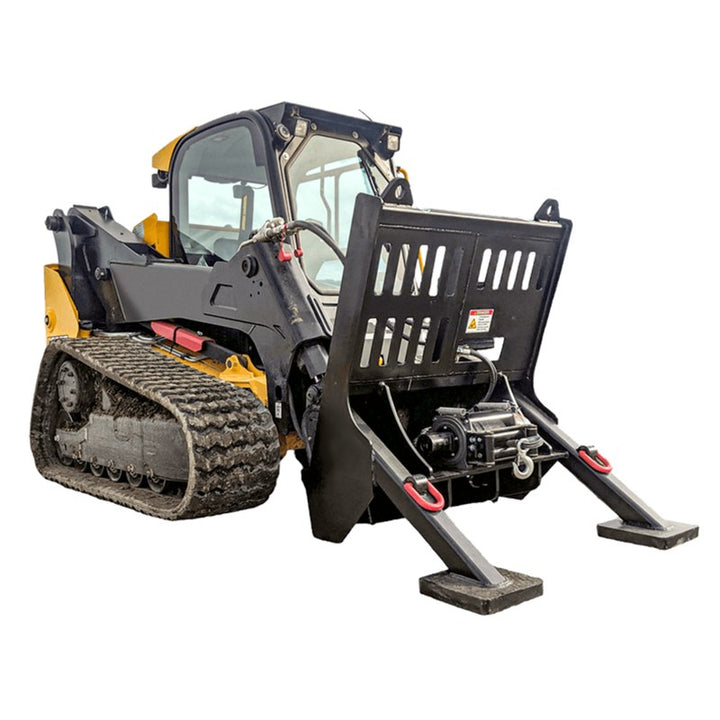 Maxx Attachments Skid Steer Hydraulic Recovery Winch