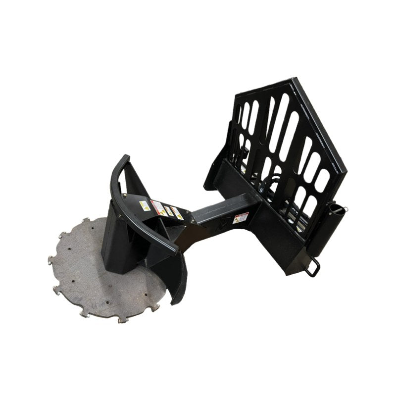 Maxx Attachments XD skid steer tree saw with fixed boom and 38 inch carbide tooth cutting disk
