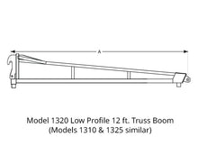 Star Industries model 1320 twelve foot truss boom