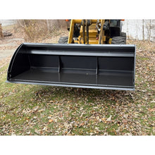 Rock Solid Attachments HD utility bucket on a CAT loader